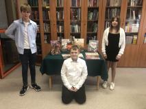 Uczniowie podczas zajęć