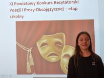 Uczniowie podczas konkursu