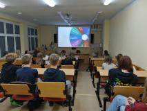 Uczniowie podczas warsztatów