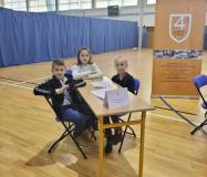 Uczniowie podczas konkursu