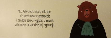 strona książki "Leśne sprawy misia adwokata"