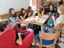 Uczestnicy wycieczki podczas warsztatów