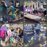 zdjęcie uczniów podczas akcji szkoła pamięta