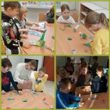 zdjęcie uczniów podczas warsztatów ekologicznych