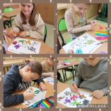 Uczniowie podczas zajęć