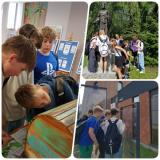 Uczniowie podczas gry