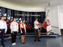 Uczniowie podczas uroczystości