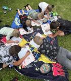 zdjęcie z przebiegu projektu "Nasza mała biblioteka"