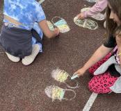 zdjęcie z przebiegu projektu "Nasza mała biblioteka"