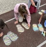 zdjęcie z przebiegu projektu "Nasza mała biblioteka"