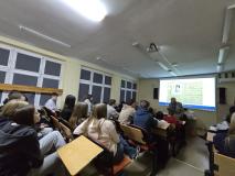 Pan Zbigniew Gruchowski i uczestnicy spotkania