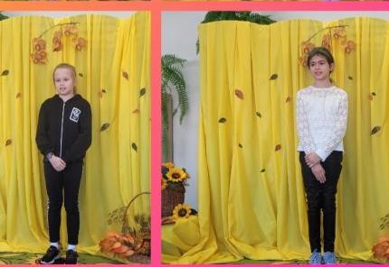 zdjęcie uczestników szkolnego konkursu recytatorskiego